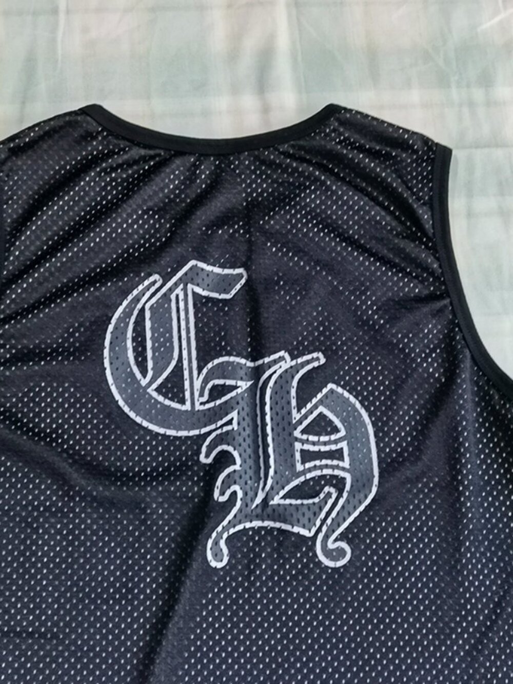 Chrome Hearts Black Mesh Sleeveless Tank Top - Picture 6 of 11